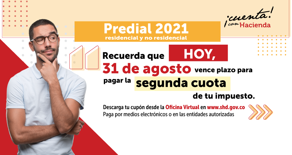 Hoy vence plazo para pagar segunda cuota de Predial