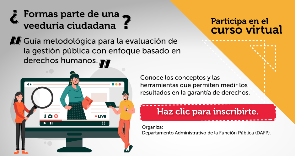 El DAFP invita al curso virtual sobre evaluación de la gestión pública