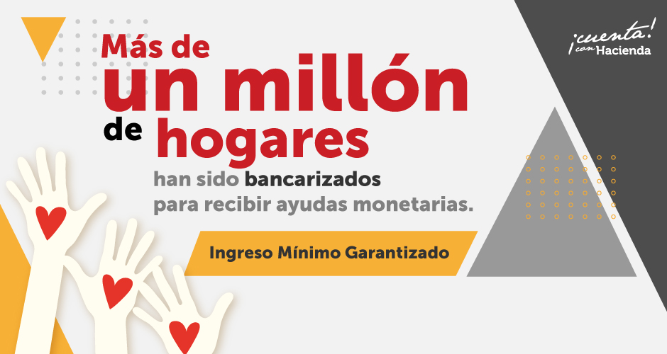 IMG superó el millón de hogares pobres y vulnerables bancarizados  