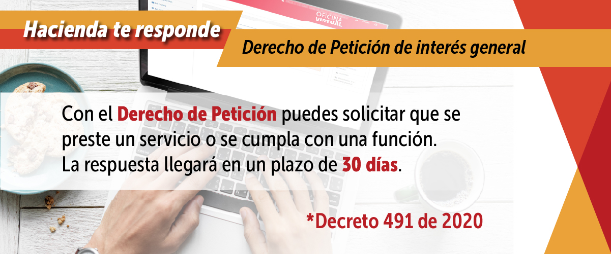 Derecho de petición de interes general