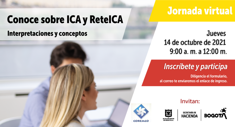 Inscríbete a la jornada virtual sobre ICA y ReteICA