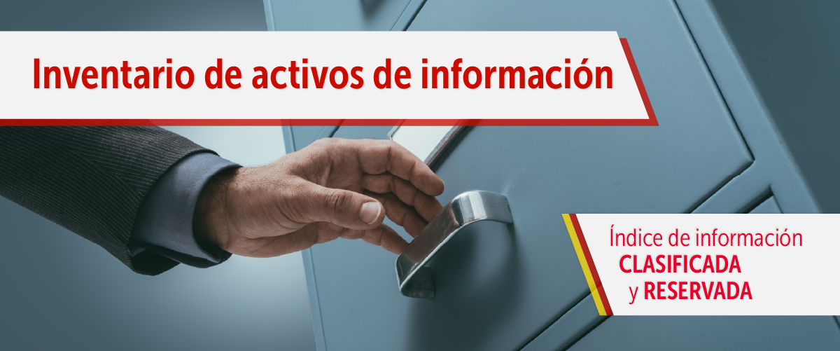 Actualización y consulta de inventarios de información e índice de información clasificada