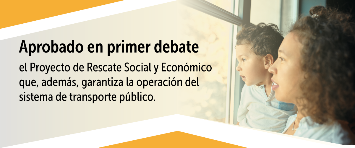 Aprobado en primer debate proyecto de Rescate Social y Económico que, además, garantiza operación del sistema de transporte público en Bogotá