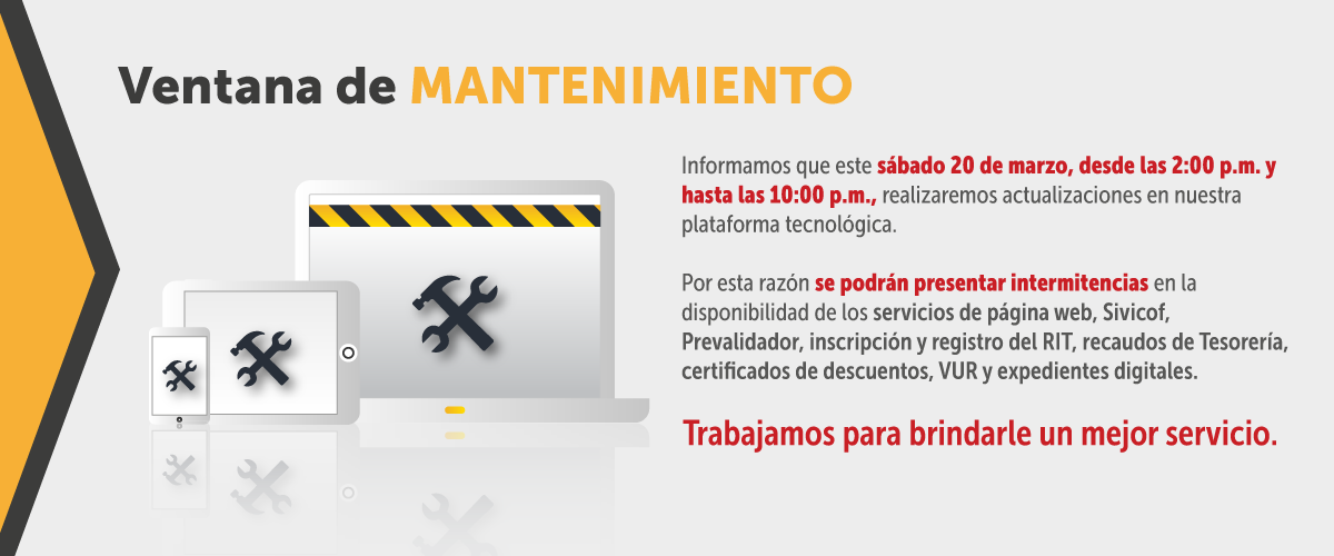 Este sábado se podrán presentar intermitencias en los servicios