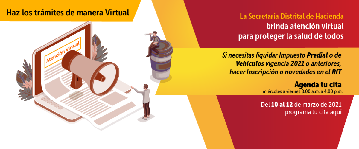 Agéndate para recibir la asesoría virtual