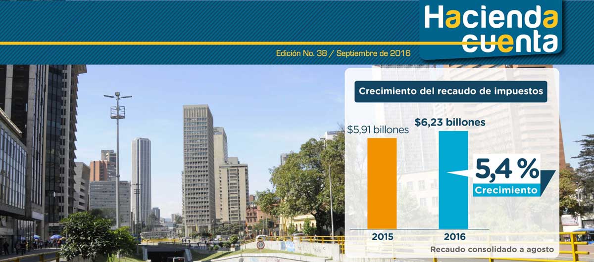Recaudo de impuestos en Bogotá alcanza $ 6,23 billones