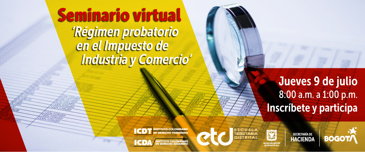 Seminario virtual Aspector jurídicos del ICA