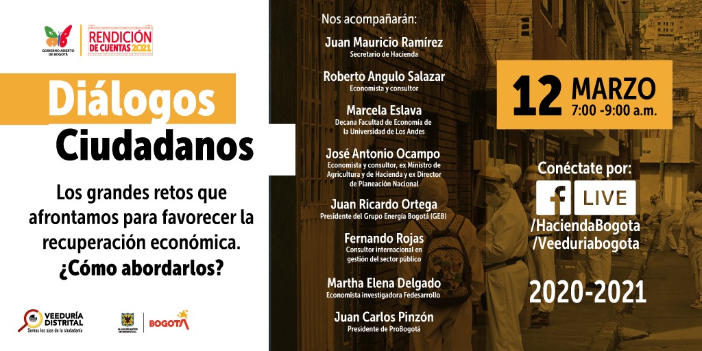 Invitados a nuestros dialogos ciudadanos