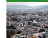 Vista panorámica de la ciudad de Bogotá