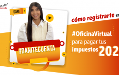 #DaniTeCuenta cómo registrarse en la #OficinaVirtual