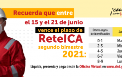 plazos para tu declaración de ReteICA