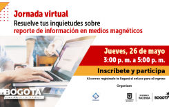 Jornada sobre reporte de información en medios magnéticos