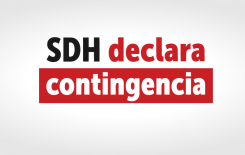 SDH declara contingencia