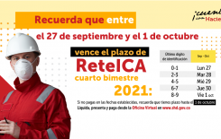 Atención a los plazos para declarar ReteICA, cuarto bimestre de 2021