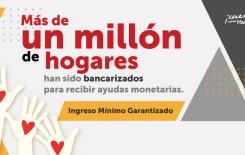 IMG superó el millón de hogares pobres y vulnerables bancarizados  