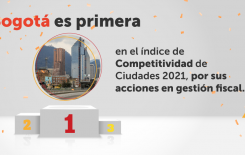 Bogotá es reconocida por sus acciones en gestión fiscal