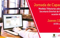 Inscripción a la capacitación virtual nuevas medidas tributarias