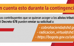 Información importante para acogerse a las condiciones especiales de pago