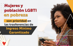 Mujeres y población LGBTI en pobreza, prioridad en transferencias de IMG