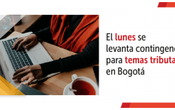 El lunes se levanta contingencia para temas tributarios en Bogotá