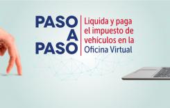 Paso a paso para liquidar y pagar el impuesto de vehículos en la Oficina Virtual