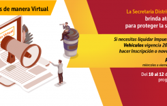 Agéndate para recibir la asesoría virtual