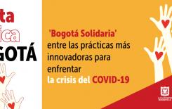 ‘Bogotá Solidaria’, entre las prácticas más innovadoras para enfrentar la crisis del COVID-19