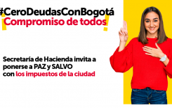 La Administración distrital invita a la ciudadanía a pagar sus deudas con Bogotá y cumplir sus obligaciones tributarias