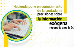 Precisiones sobre información exógena para presentar la declaración de renta ante la DIAN