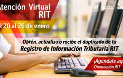 Haz clic para ingresar a la aplicativo de agendamiento RIT.