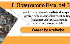 La Dirección de Estadísticas y Estudios Fiscales agradece tu participación en la consulta ciudadana realizada en el mes de abril.