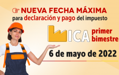 Este viernes 6 de mayo vence plazo para declarar y pagar ICA del primer bimestre de 2022